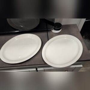 2 Ultima China 13" Oval Serving Platters